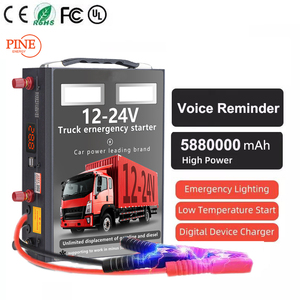 12 24 Volt jump starter 458000mAh portatile Power Bank <span class=keywords><strong>batteria</strong></span> <span class=keywords><strong>booster</strong></span> pack 12v 24 v truck Jump Starter <span class=keywords><strong>per</strong></span> camion pesanti