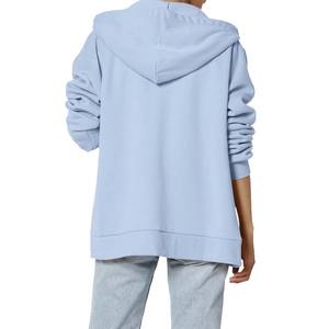 เสื้อฮู้ดผู้หญิงแบบซิป สวมใส่สบาย น้ำหนักเบาและหนา - Product Image 2