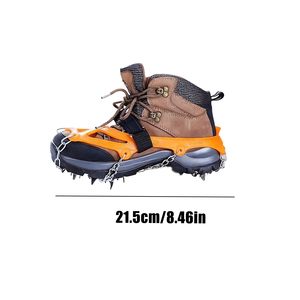 <span class=keywords><strong>Crampons</strong></span> d'alpinisme d'extérieur antidérapants pour chaussures d'escalade de randonnée sur glace, traction à griffes à 24 pointes, <span class=keywords><strong>crampons</strong></span> antidérapants pour chaussures - Product Image 5