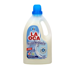Detergente de lavandería líquido de 2 litros "<span class=keywords><strong>LA</strong></span> OCA hipoalergénico" de primera calidad para lavar ropa disponible a un precio conveniente - Product Image 1