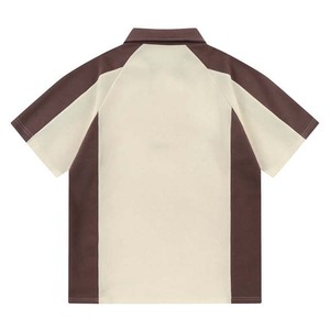 Polo de Manga Corta a Rayas para Hombre, Talla Grande, Nuevo Modelo 2026, Corte Ajustado, Cuello con Solapa y Cremallera - Product Image 2