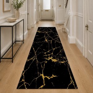 <b>RUGS</b> DEPOT LXDP-0230 Wholesale Black Charcoal Modern Abstract Digital Printed Machine Washable Chenille Area <b>Rug</b> <b>Non</b> <b>Slip</b> - Product Image 5