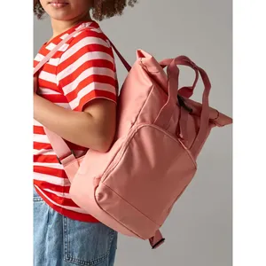 Mini Twin Handle Recycled Roll-Top Backpack Sustainable Gadgets with Dual Handles for Convenience for Promotions - Product Image 5