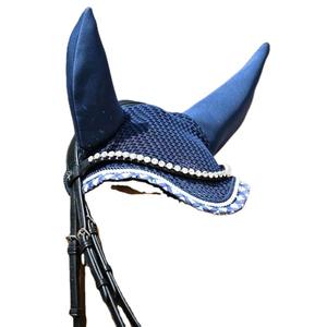 Nouveau 2025 Design accrocheur perle cheval équitation mouche voile, cheval équitation oreille Bonnet, cheval chapeau, équestre Tack cheval oreille Bonnets - Product Image 4