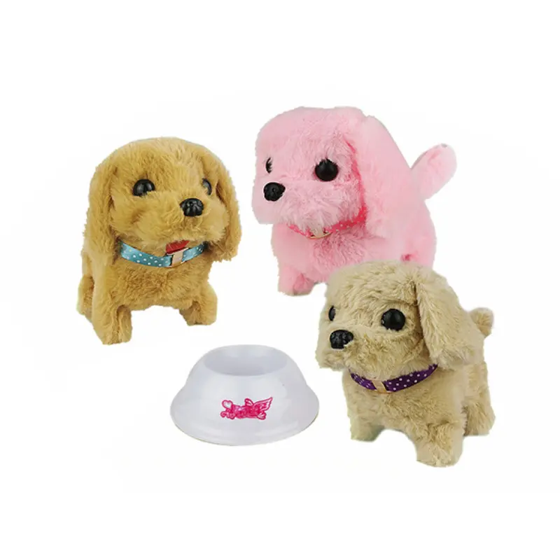 EPT Electronic Walking Lovely Puppy Dog Soft Pet Doll Toys Electronic Stuffed Musical Shaking Animal Juguetes de peluche para niños