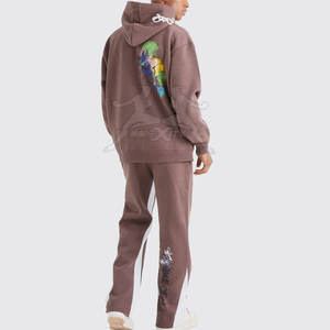 ชุดวอร์มสองชิ้นสำหรับผู้ชายชุดวอร์มผ้าแห้งเร็วและตัดเย็บอย่างมีสไตล์ - Product Image 2