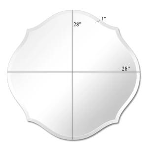 Espejo de pared Rectangular de la mejor calidad de forma Irregular para decoración del hogar, baño y hoteles con color y tamaño personalizados - Product Image 2