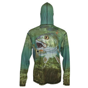 OEM ODM Sublimation Anti-UV Chemises vierges personnalisables, Chemise de protection UV, Design de chemise, Masque, Sweat à capuche, Vêtements de pêche, Chemise à capuche - Product Image 6