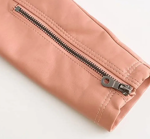 Women Stylish Leather <b>Jacket</b> Different Colors Available in Best Price Leather Women <b>Jacket</b> - Product Image 5