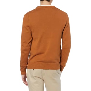 Sudadera Básica de Algodón Mezclado, Estilo Urbano, Cuello en V, Talla Grande, Unisex para Hombre 2026 - Product Image 4
