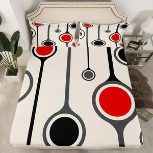 Protector de Colchón Impermeable Impreso, Resistente a Chinches, Tapete para Cama, Tapete Mahjong para Uso Hospitalario o Cama Individual - Product Image 2