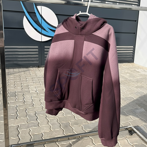 280gsm <b>Winter</b> Digital Printing Sun Fade Hoodie <b>Men</b> Heavy Weight 100% Cotton Fleece Regular Fit Premium Quality Street <b>Wear</b> - Product Image 4