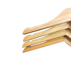 Perchas de Madera de Pino Sostenible para Bebés, Perchas Antideslizantes para Ropa de Niños, Logotipo Personalizado, Fabricante de Vietnam - Product Image 6