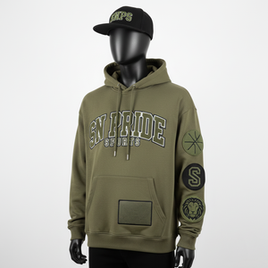 Sweats à capuche pour hommes de haute qualité pour l'hiver avec logo imprimé personnalisé, polaire épais de qualité supérieure, couleurs et tailles personnalisées - Product Image 4