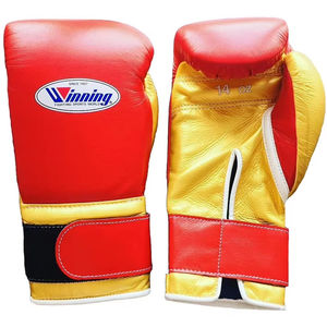 Guantes de Boxeo Profesionales Nuevos de Alta Calidad con Logotipo Personalizado, Totalmente Personalizables, de Cuero con Cierre y Absorción de Humedad para Uso Universal - Product Image 3