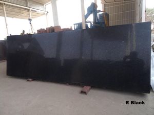 Direct Rajasthan Inde du Sud Carrière Assortiment de dalles de granit noir indien Cuisine moderne Salle de bain Variétés d'étincelles veinées extérieures - Product Image 5