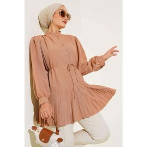 Tunique Plissée Latte - Product Image 2