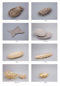 Plateau Centre De Table Feuille Oiseau Designer Écologique Vintage Moderne Fabriqué À La Main En Acier Inoxydable Bol Tendance En Gros Maison - Product Image 4