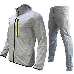 Vestes zippées de haute qualité Sweats à capuche et pantalons de survêtement Ensemble Streetwear Automne Hiver Sports Joggers Survêtements pour hommes - Product Image 6