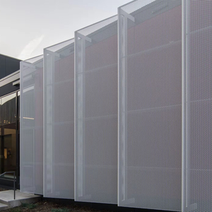 แผ่นโลหะเจาะรูแผ่นอะลูมิเนียมเจาะรูขนาดพิเศษสำหรับตกแต่ง - Product Image 1