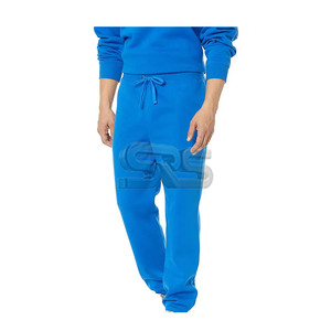 Wholesale Washed <b>Men's</b> Pants Heavyweight 360gsm Jogger Sweatpants Mid Waist Casual Fitness <b>Baggy</b> Cotton <b>Trouser</b> with Custom Logo - Product Image 1