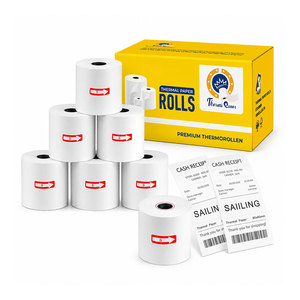 Rouleaux de papier thermique <span class=keywords><strong>80x80</strong></span> pour imprimante thermique directe, papier pour reçus de caisse enregistreuse - Product Image 2