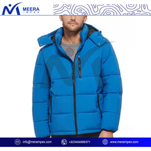 Chaqueta acolchada de plumón plegable para hombre de primera calidad: ultra cálida, ligera y transpirable para aventuras al aire libre y deportes de invierno - Product Image 2