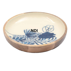 Cuenco de madera maciza hecho a mano decorativo superventas de uso diario para servir y mezclar frutas, almacenamiento de ensaladas, cuenco para servir - Product Image 3