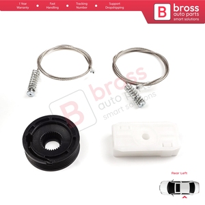 Kit de Reparación de Elevalunas BWR1010 Trasero Izquierdo para XK8 XKR X100 1997-2006 Coupé Convertible C2N3914 Repuestos Bross Auto - Product Image 3