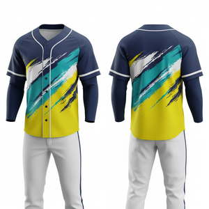 Uniforme de Béisbol Personalizado 2026, Ligero, de Malla, Secado Rápido, Nombre del Jugador, Número del Equipo, Venta al Por Mayor - Product Image 4