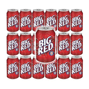 Big red Zero Sugar Can 320ml x 24 Can Paquete de cartón Big red Coke Soft Drink - Product Image 6
