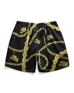 Pantalones cortos de baloncesto para hombre de verano explosivo Retro malla transpirable 100% algodón cómodo y elegante - Product Image 6