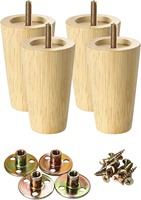 Pieds de table basse en bois massif en gros, personnalisables, pour hôpital, cuisine, chambre, salle à manger, design moderne, installation facile, extérieur