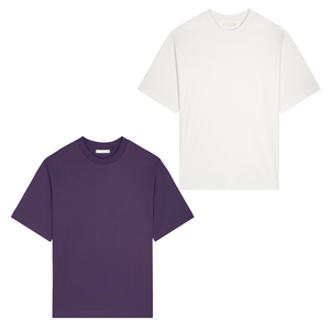 T-shirt essentiel intemporel pour hommes T-Shirts pour hommes coupe surdimensionnée coton 200Gsm boîte emballage ensembles de t-shirts pour hommes fabriqués au Vietnam - Product Image 1