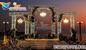 กรอบตัดด้วยเลเซอร์สำหรับงานแต่งงานกรอบตกแต่งงานแต่งงานกรอบตัดด้วยเลเซอร์สำหรับเวทีงานแต่งงาน - Product Image 2