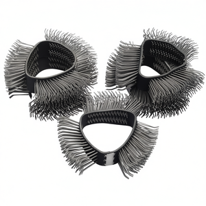 Cepillo de Alambre de Acero con Puntas Curvas Gruesas de Grado Industrial Hazet, 23 mm de Ancho, Paquete de 5 - Product Image 3