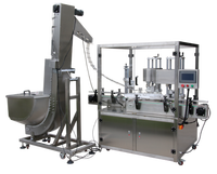 Machine de scellage automatique, machine de capsulage automatique, ligne de remplissage de noix, machine de remplissage d'arachides, machine d'emballage