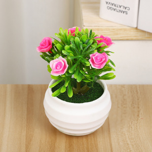 Phong cách Bắc Âu mô phỏng sáng tạo va chạm dứa hoa hồng nhỏ trong nhà phòng khách cửa sổ bay văn phòng chậu cây nhỏ - Product Image 6