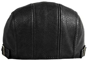 Casquettes en cuir à logo personnalisable Casquettes de baseball pour hommes pour vêtements de sport et activités de plein air Casquette en cuir à 6 panneaux - Product Image 6