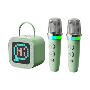 Wireless Bluetooth Karaoke Machine with Full LED Display <strong>Is</strong> Ideal for Beach Gatherings Picnics and Lively Music Festivals - Product Image 2