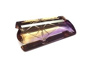 Atractivo Bio Ametrine Gemstone Precious Ametrine Stone Loose Tallado Ametrine Faceted Cut Gems a precio al por mayor - Product Image 3