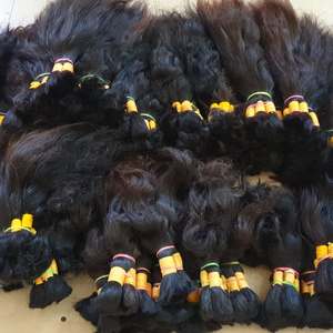 Cabello Virgen Remy del Sur de la India, Grado Templo, Doble Trama a Máquina, Cabello Humano Sin Procesar, 100g - Product Image 3