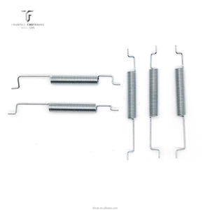 สปริงแรงดึงสแตนเลสอุตสาหกรรมแบบกำหนดเองของ OEM |   สปริงแบบเกลียวสำหรับรถจักรยานยนต์และจักรยาน - Product Image 1