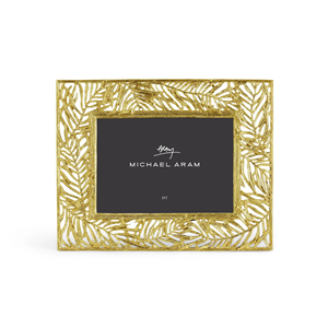 Cadre photo élégant blanc et or pour la décoration de la maison - Product Image 1