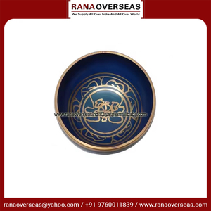 Technique de coulée de bol chantant en laiton à haute vente pour la thérapie sonore de relaxation de guérison de yoga-origine bouddhiste Rana Overseas Inc - Product Image 4
