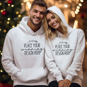 Lujosa Sudadera con capucha de hip-hop de peso pesado para hombres | Sudaderas con capucha con estampado de soplo de logotipo personalizado a medida para adultos - Product Image 3