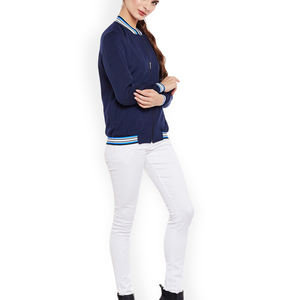 Chaqueta de Béisbol Estilo Universitario de Manga Larga para Mujer, Transpirable, Ecológica, de Algodón y Lana, Ropa Urbana de Primavera/Invierno, Piel de Oveja - Product Image 5