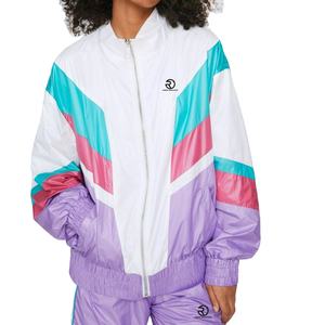 Élégant Colorblock Zip Through Nylon Windbreaker Personnaliser les couleurs, prix de gros, fournisseur en vrac - Product Image 1