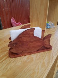 Porte-serviettes en bois au design élégant, idéal pour les cuisines modernes, les cafés, les salles à manger, décoration d'intérieur, guide des idées de style - Product Image 5