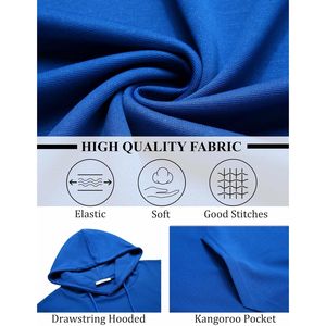 Nueva llegada Hombres Sudaderas con capucha de alta calidad básicos Sudaderas con capucha de fábrica al por mayor de diseño personalizado Hombres Sudaderas con capucha para la venta - Product Image 5